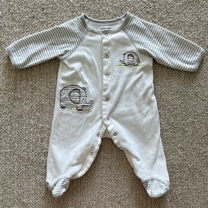 Little Me elephant onesie , size 3M